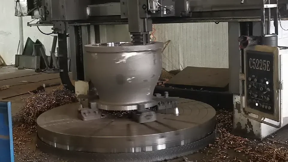 videos 4 Diffuser Of Vertical Turbine Pump Machining