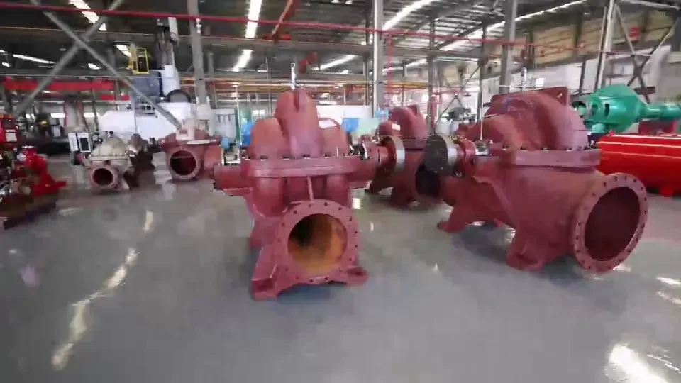 videos 8 Double Suction Split Case Pumps