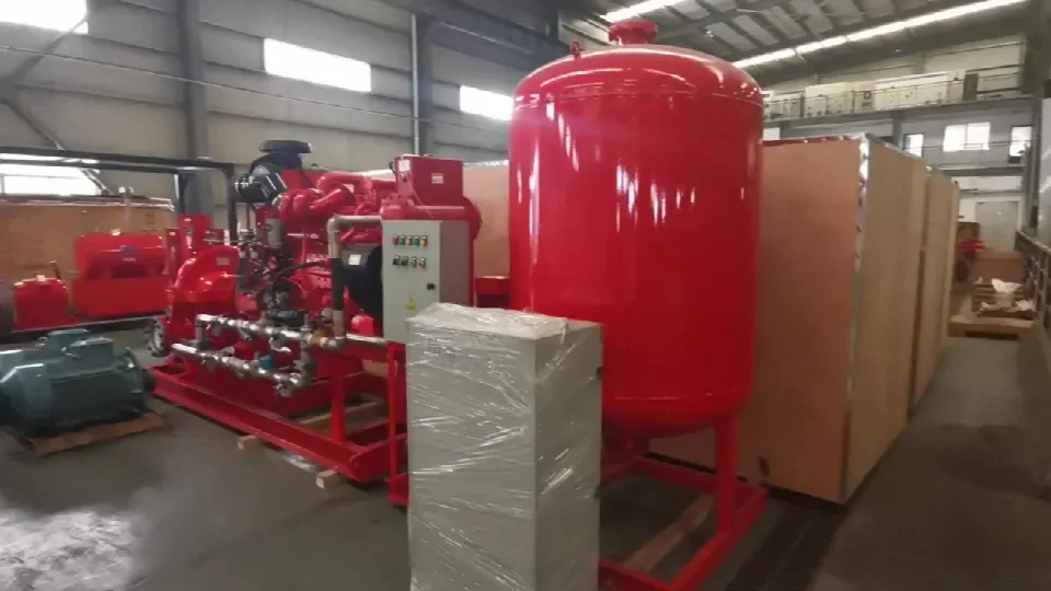 videos 9 Split Case Fire Pump Package System