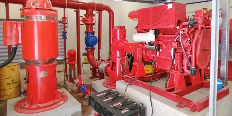 La Bomba contra Incendios Eléctrica CLF250-26X6 de Bomba Credo Seleccionada como el Primer (conjunto) EquipoTécnico Mayor de la Provincia de Hunan 4 Vertical Turbine Fire Pump